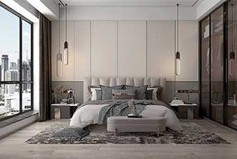 来宾现代风格-卧室