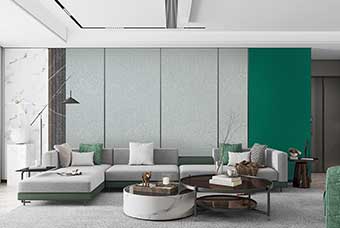 来宾轻奢风格-客厅