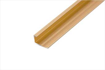 来宾航空纤维墙咔铝合金边条（钛金氧化）
