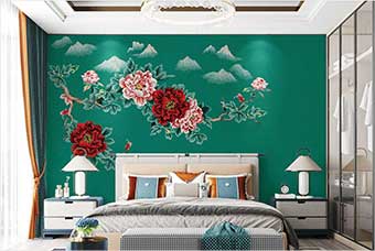 来宾森佰汇航空纤维墙咔（爱情花语）