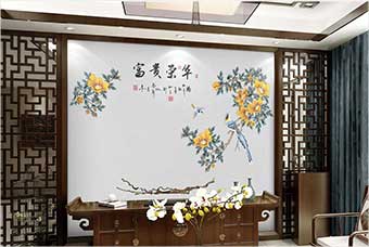 来宾森佰汇航空纤维墙咔(富贵荣华)